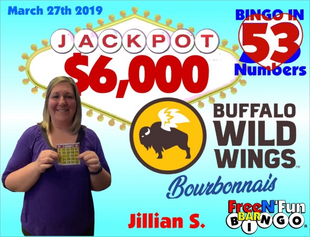 Jackpot Winner 2019 Jillian