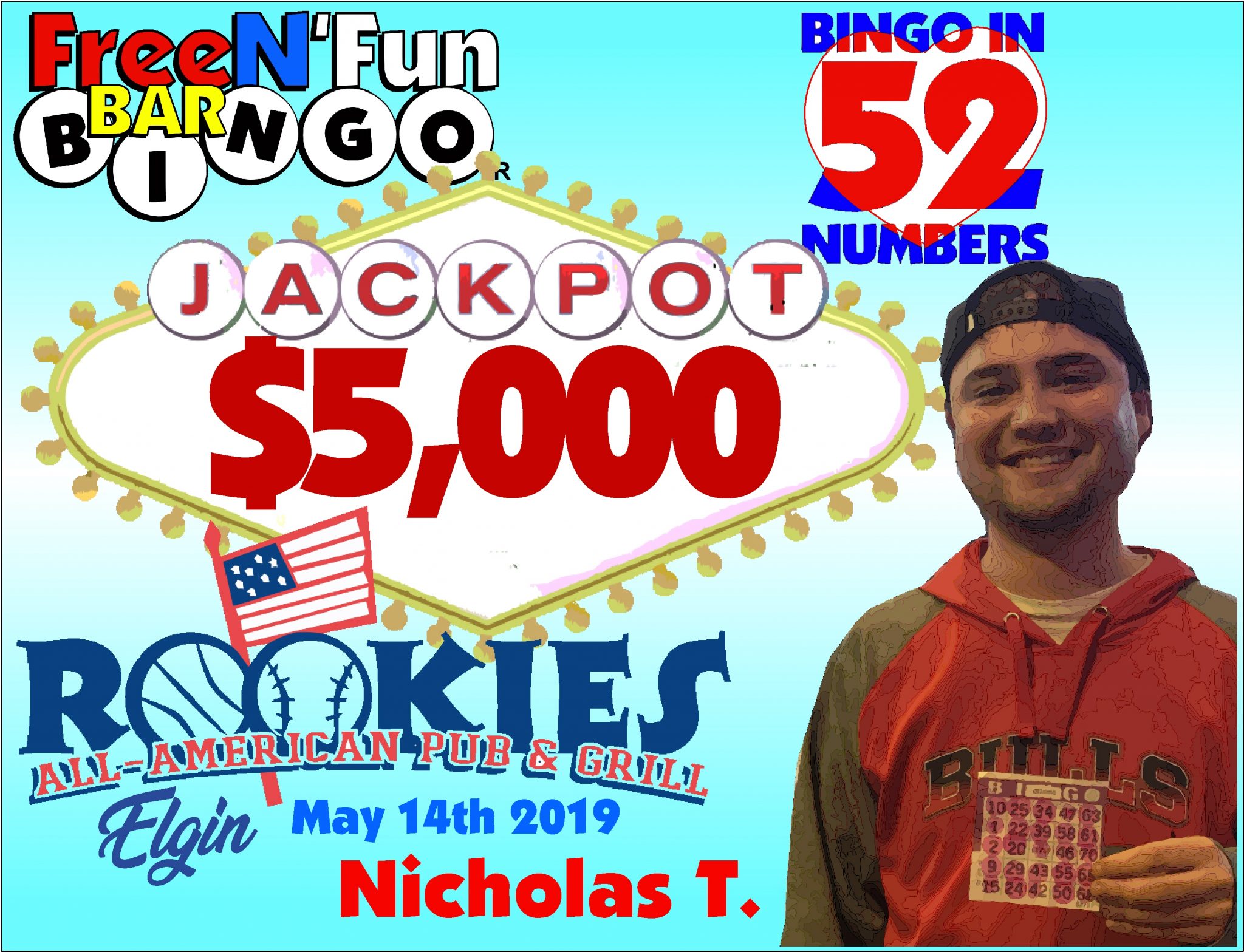 Jackpot Winner 2019 Nicholas